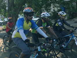 Cycle Rally for Environment Conservation with Rotary Club of Mumbai BKC